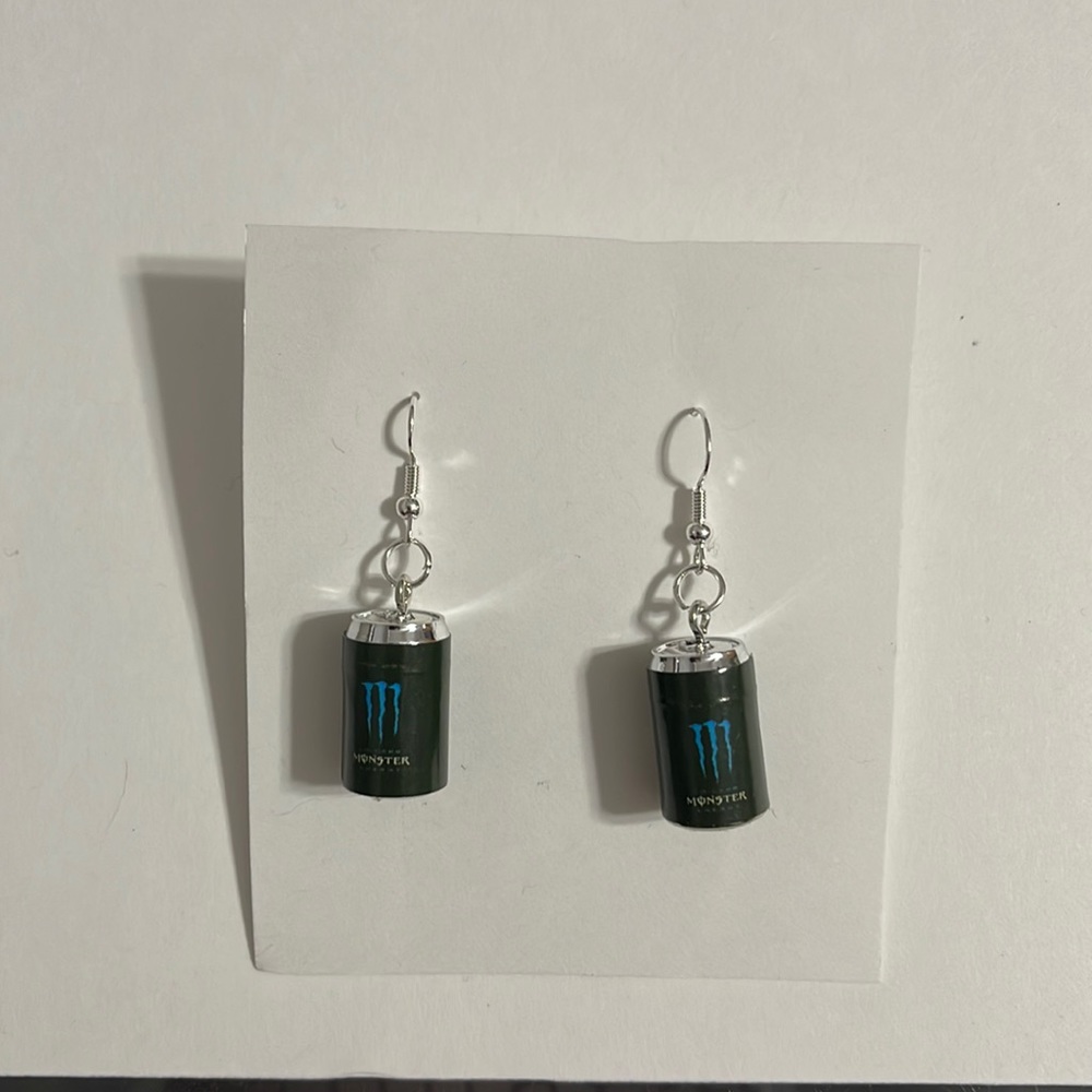 3/$20 Brand new handmade energy drink earrings